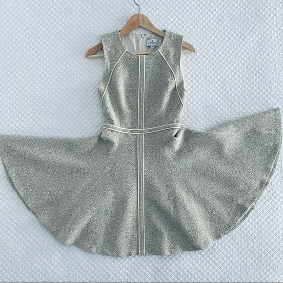 J.Mendal Paris Tweed Day Dress Size 2 - Picture 7 of 14